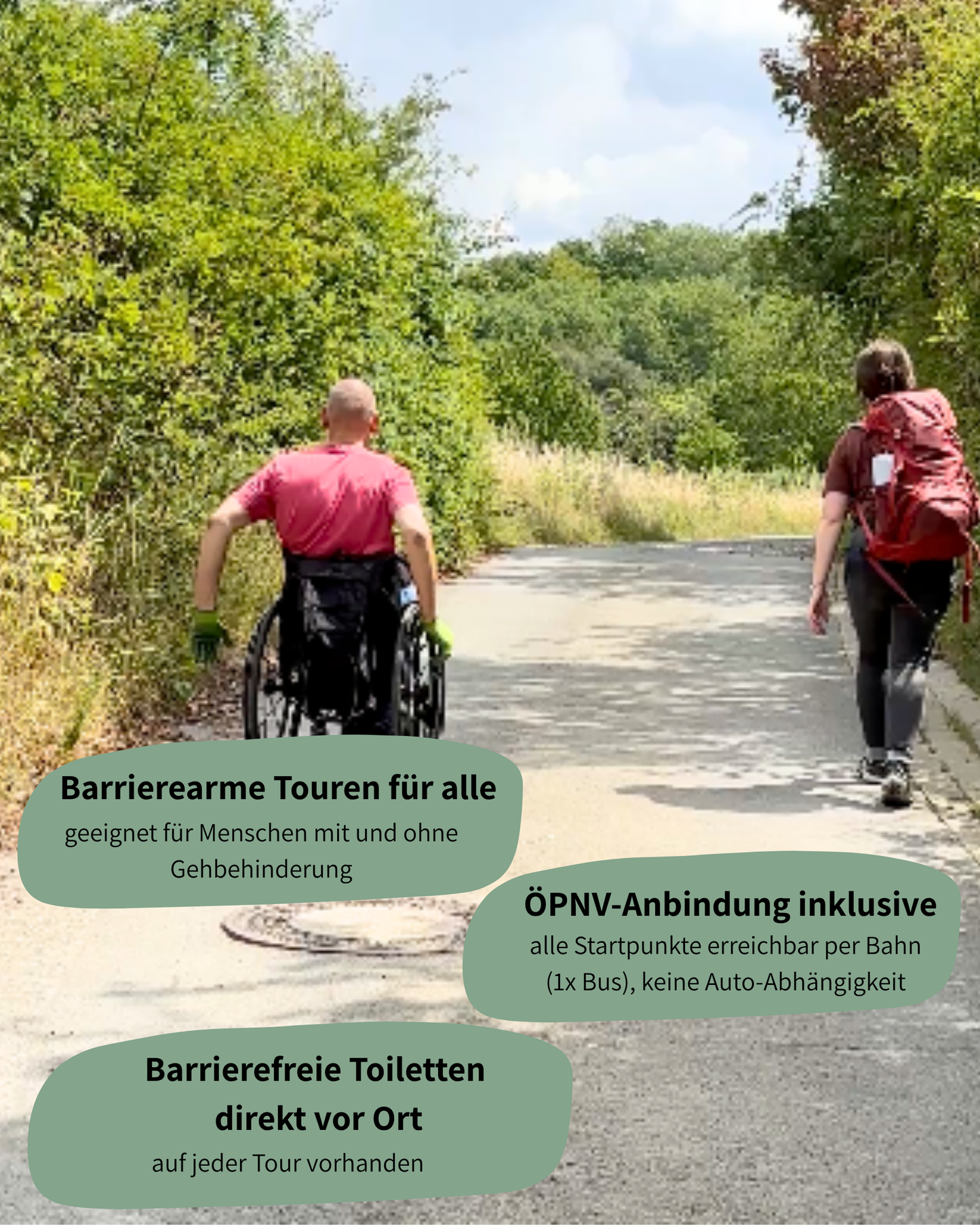 Komplett Set Barrierearme Wesenbergkarten - Wandern im Harz (Beta-Version)
