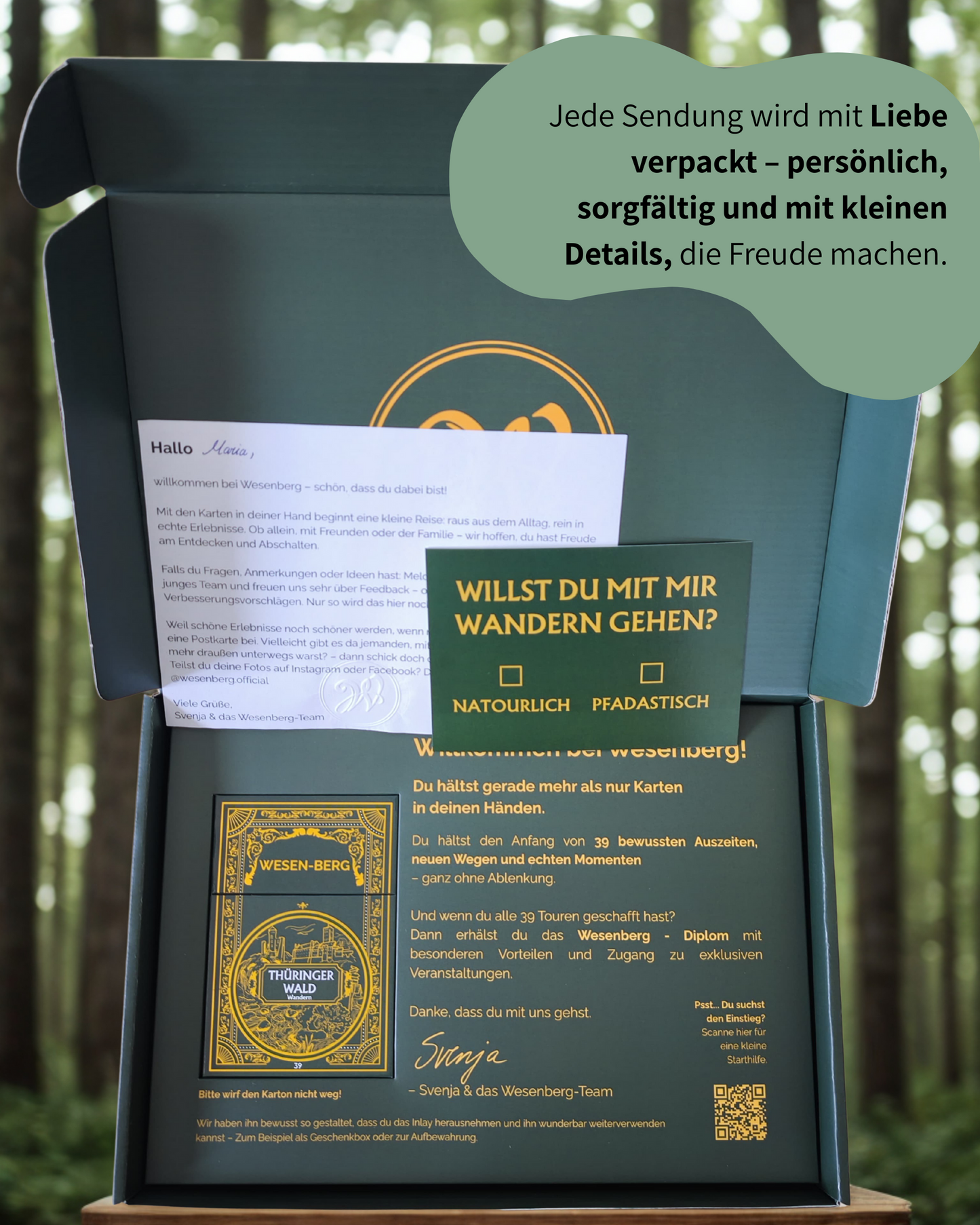 Wesenbergkarten - Wandern im Thüringer Wald