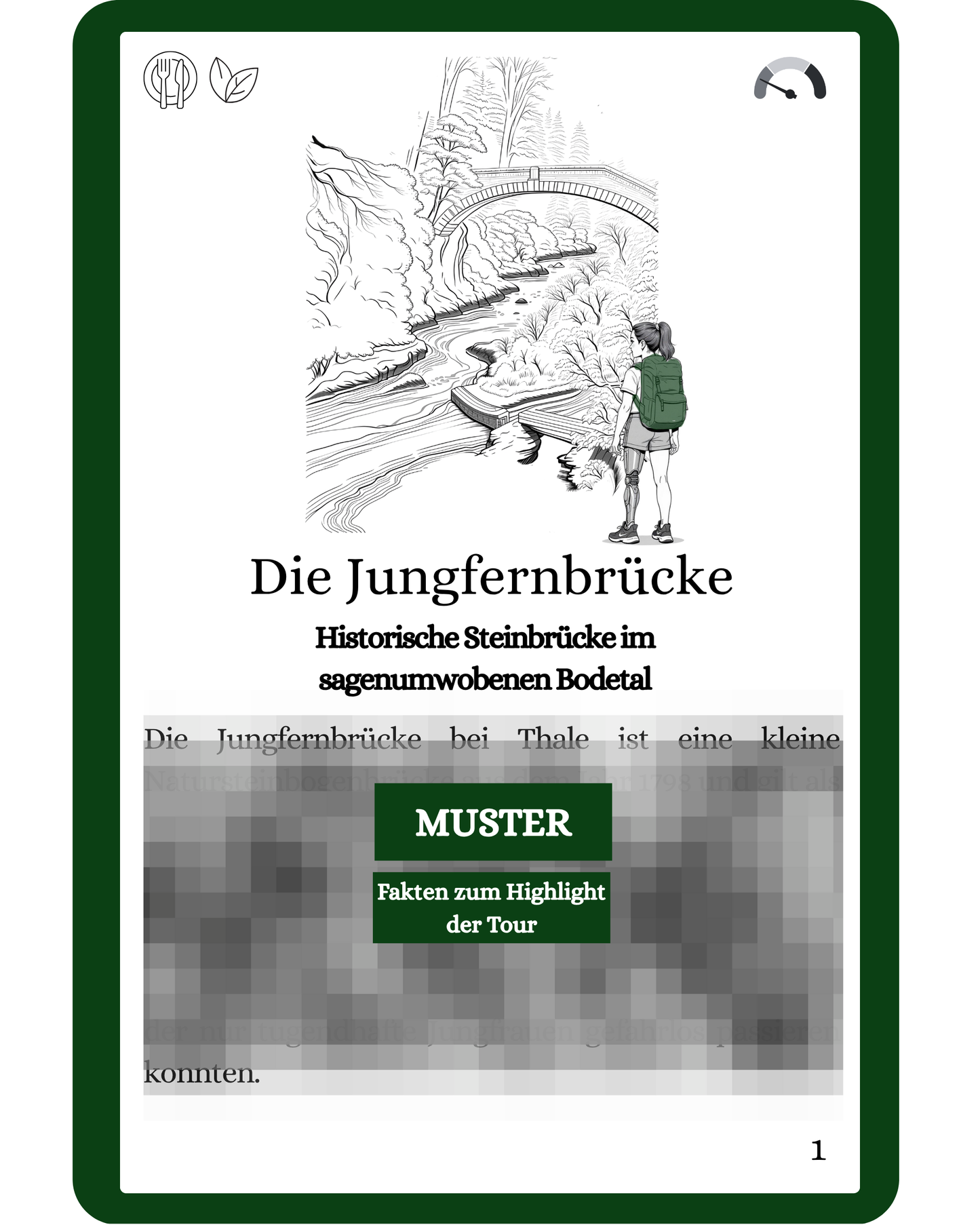 Komplett Set Barrierearme Wesenbergkarten - Wandern im Harz (Beta-Version)