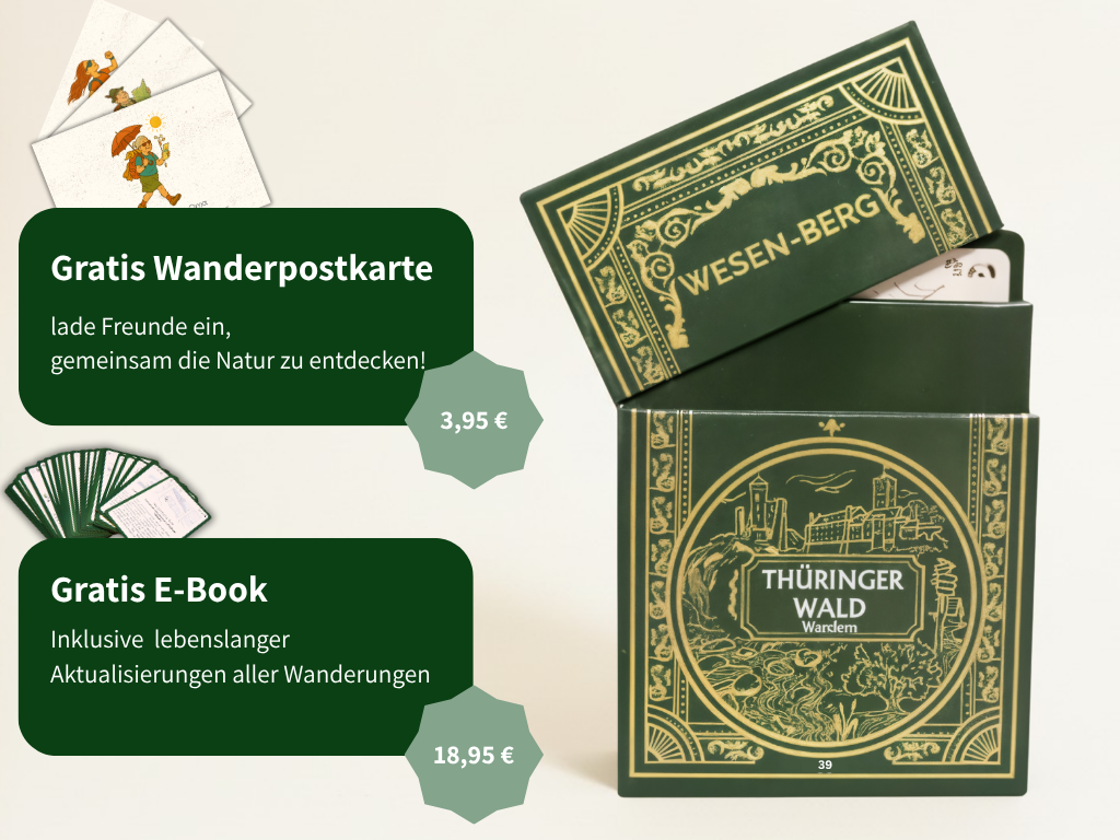 Wesenbergkarten - Wandern im Thüringer Wald