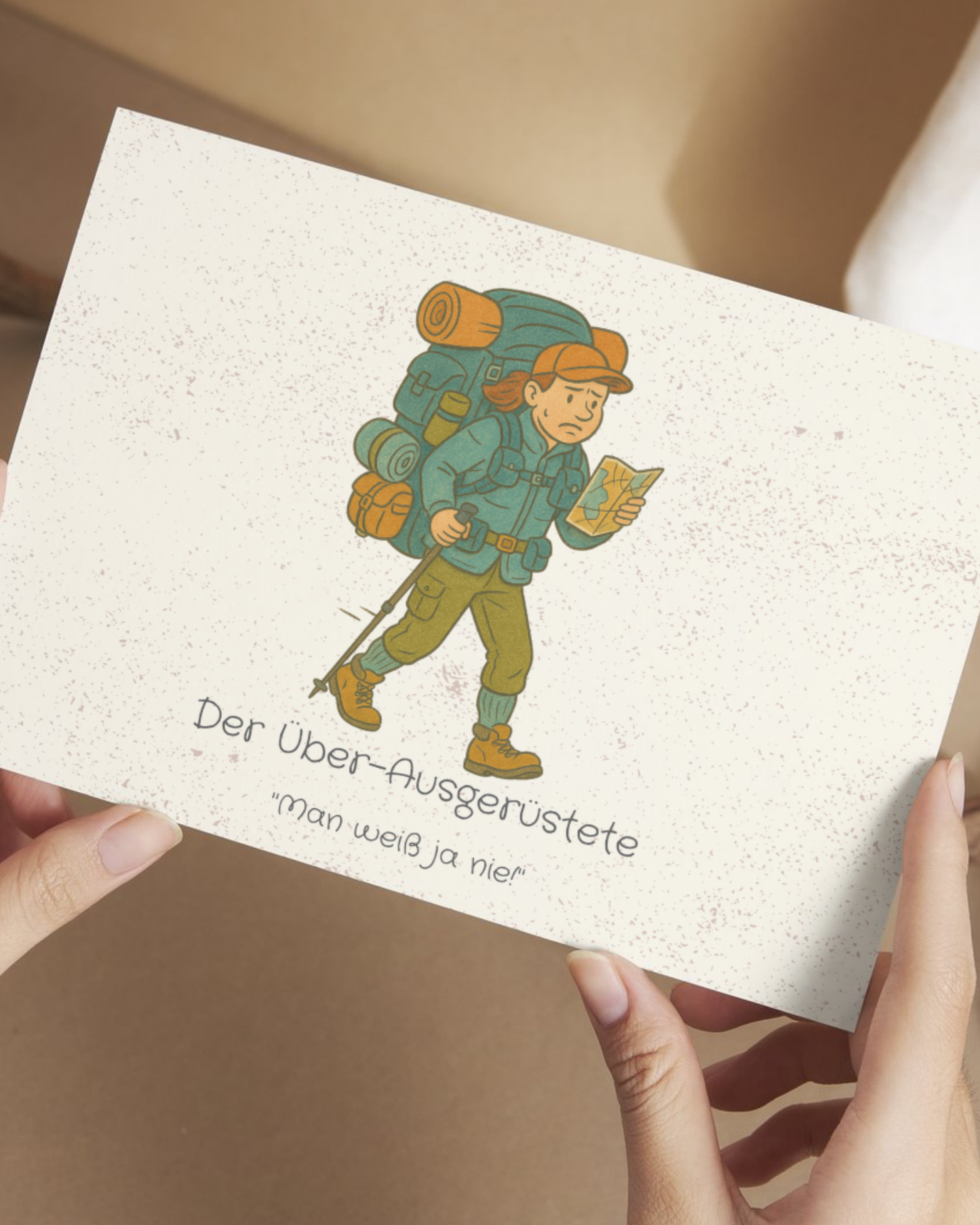Wesenberg Postkarten – Wandertypen Edition