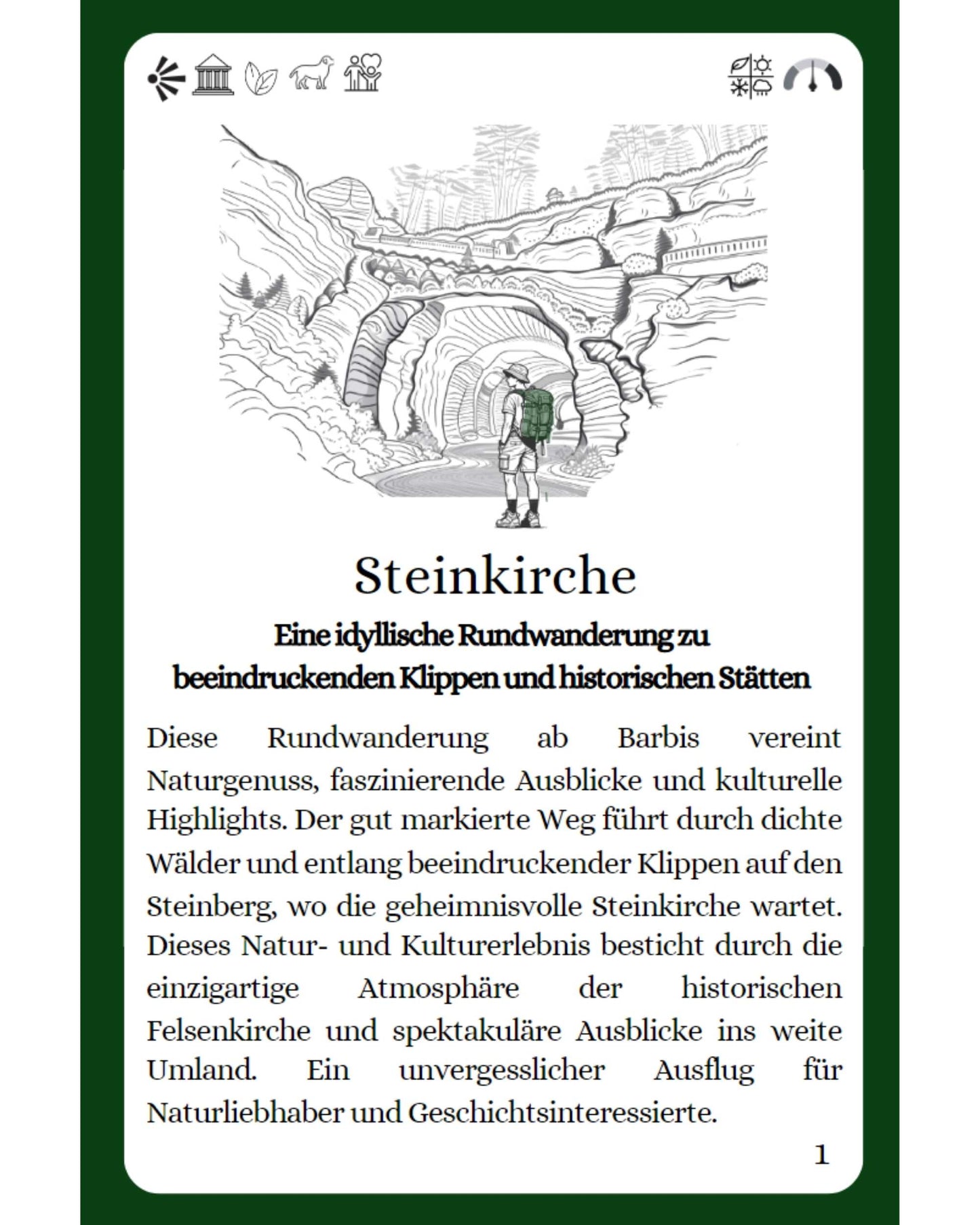 Wesenbergkarten - Wandern im Harz