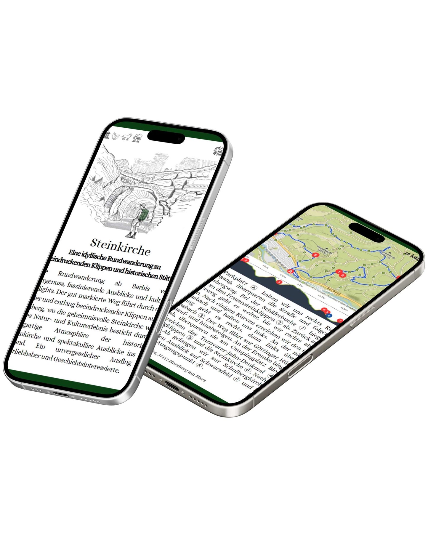 Wesenbergkarten - Wandern im Harz