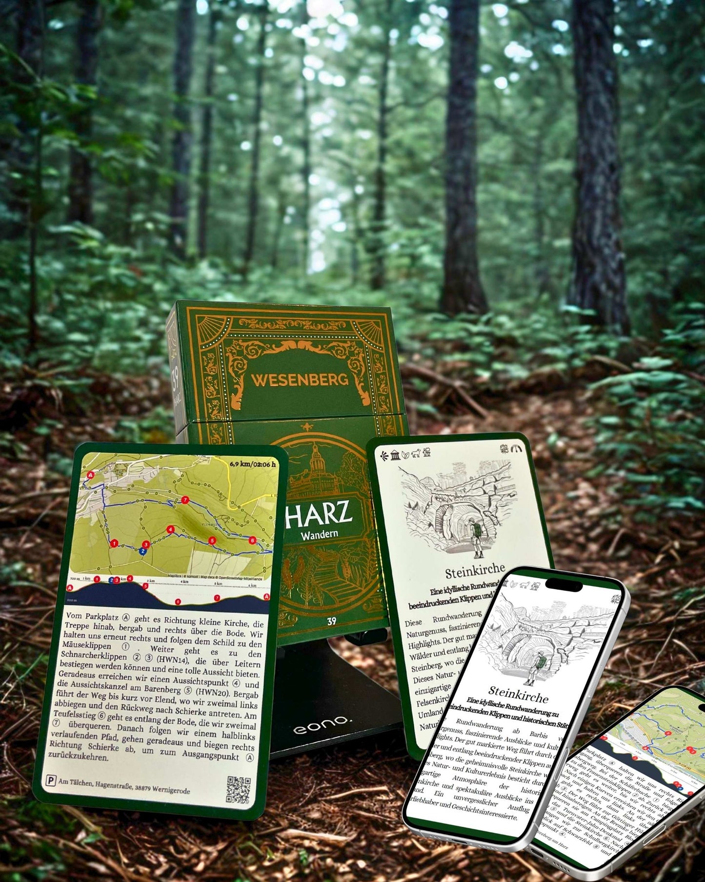 Wesenbergkarten - Wandern im Harz
