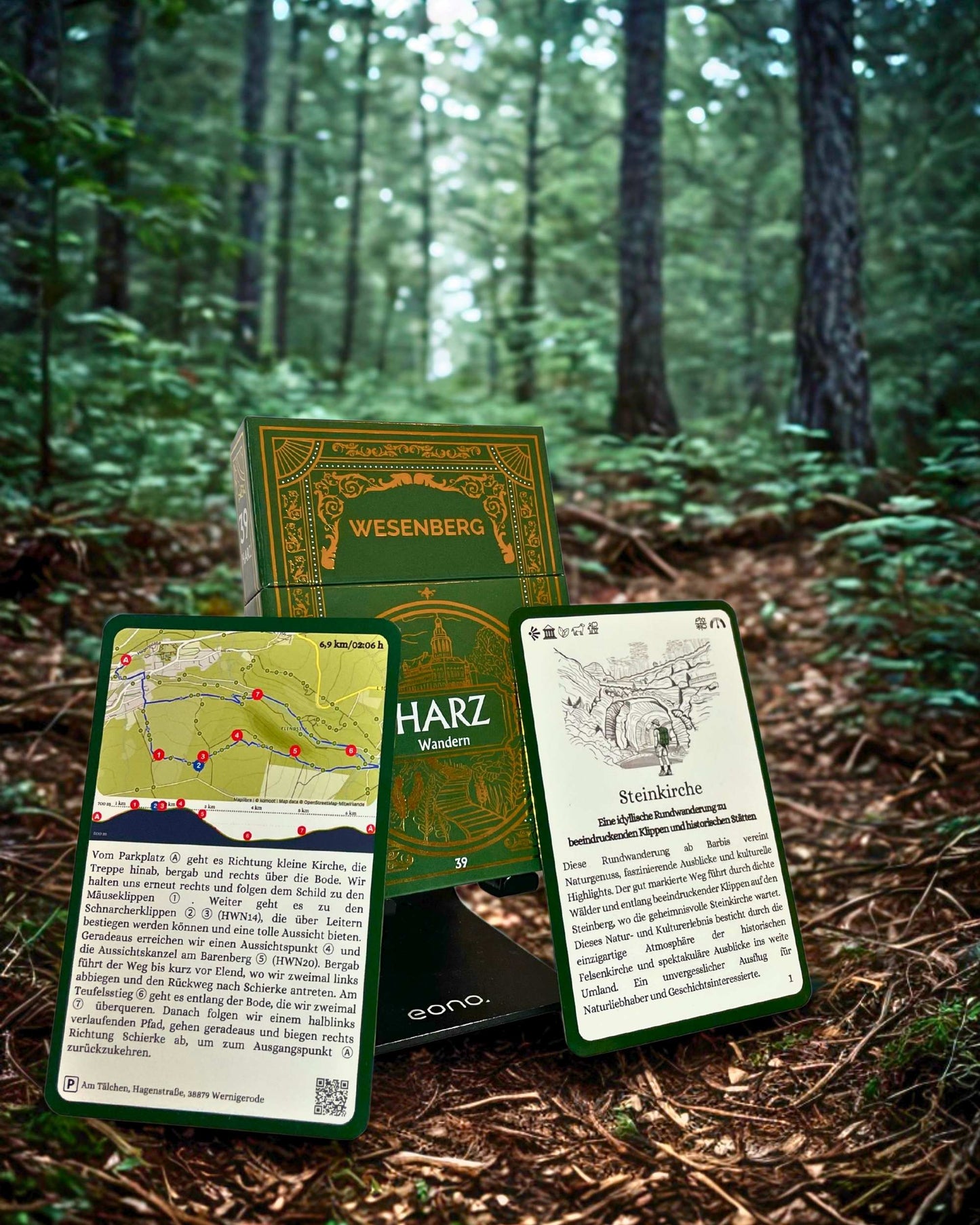 Wesenbergkarten - Wandern im Harz