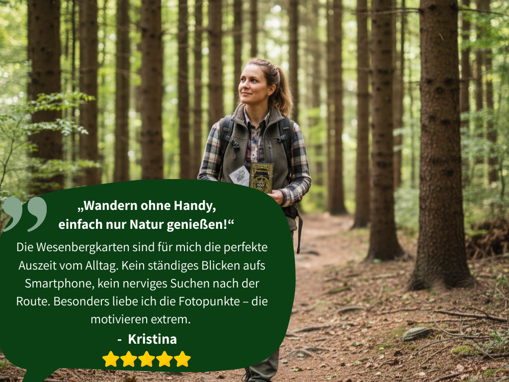 Wesenbergkarten - Wandern im Thüringer Wald
