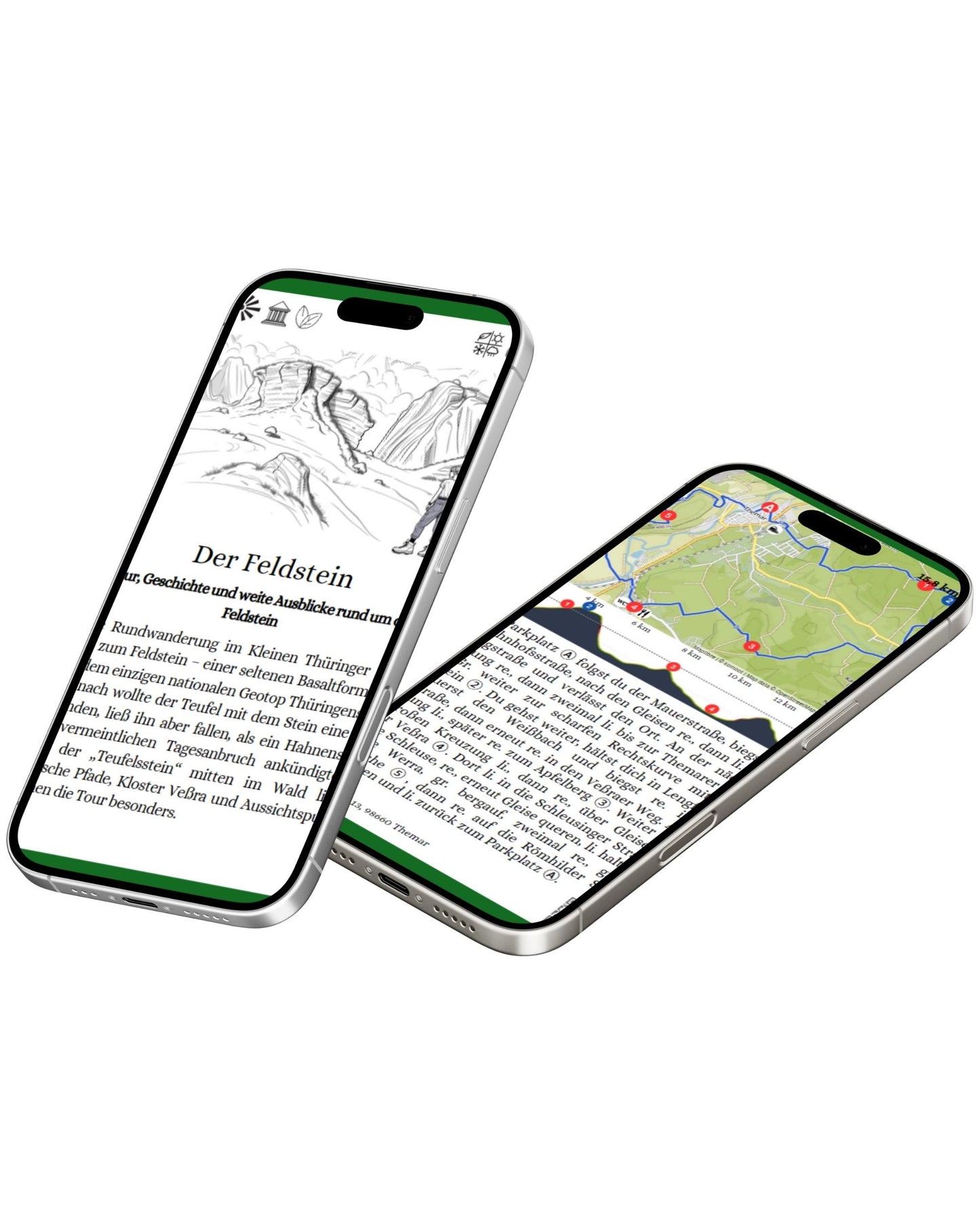 Wesenbergkarten - Wandern im Thüringer Wald