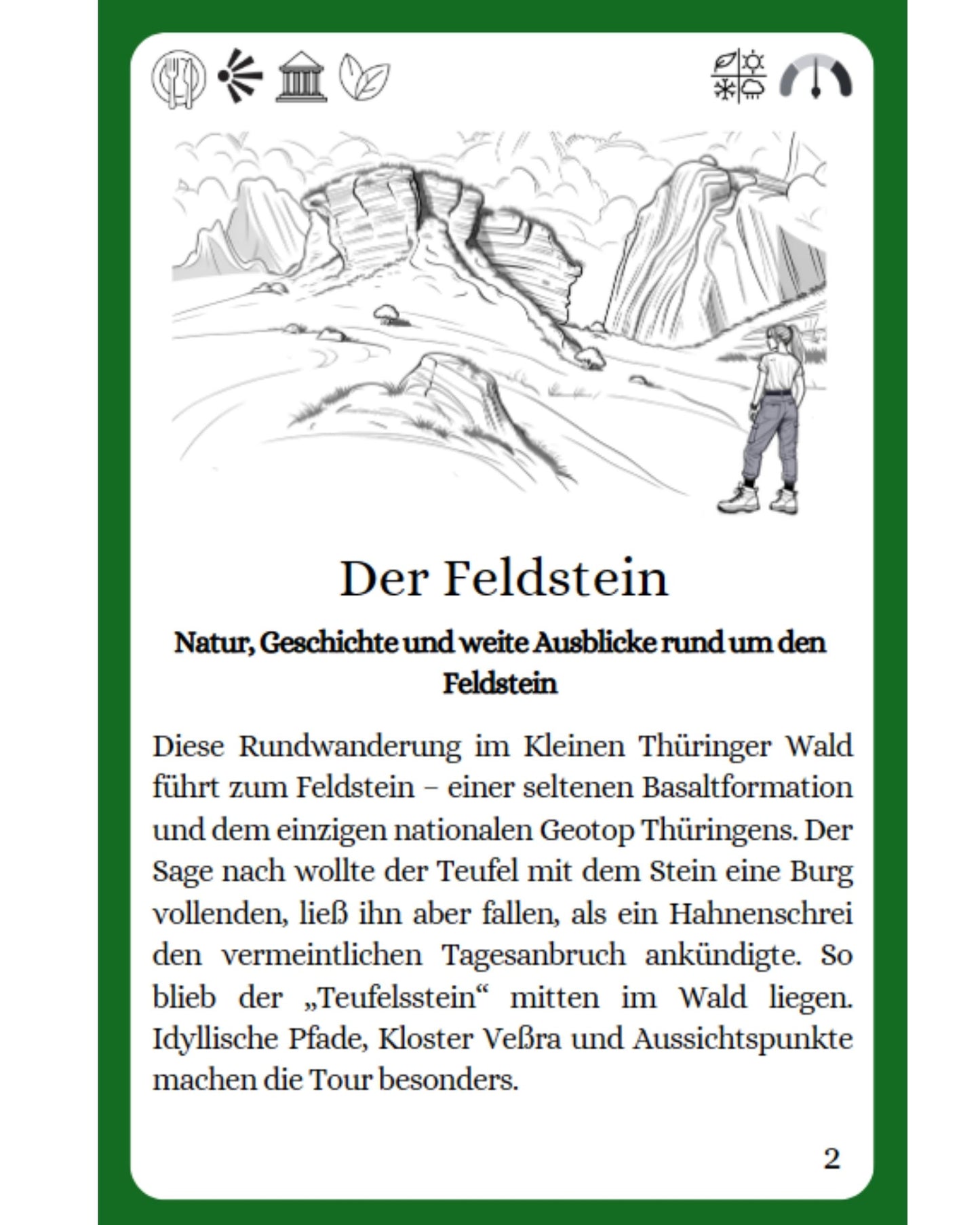 Wesenbergkarten - Wandern im Thüringer Wald