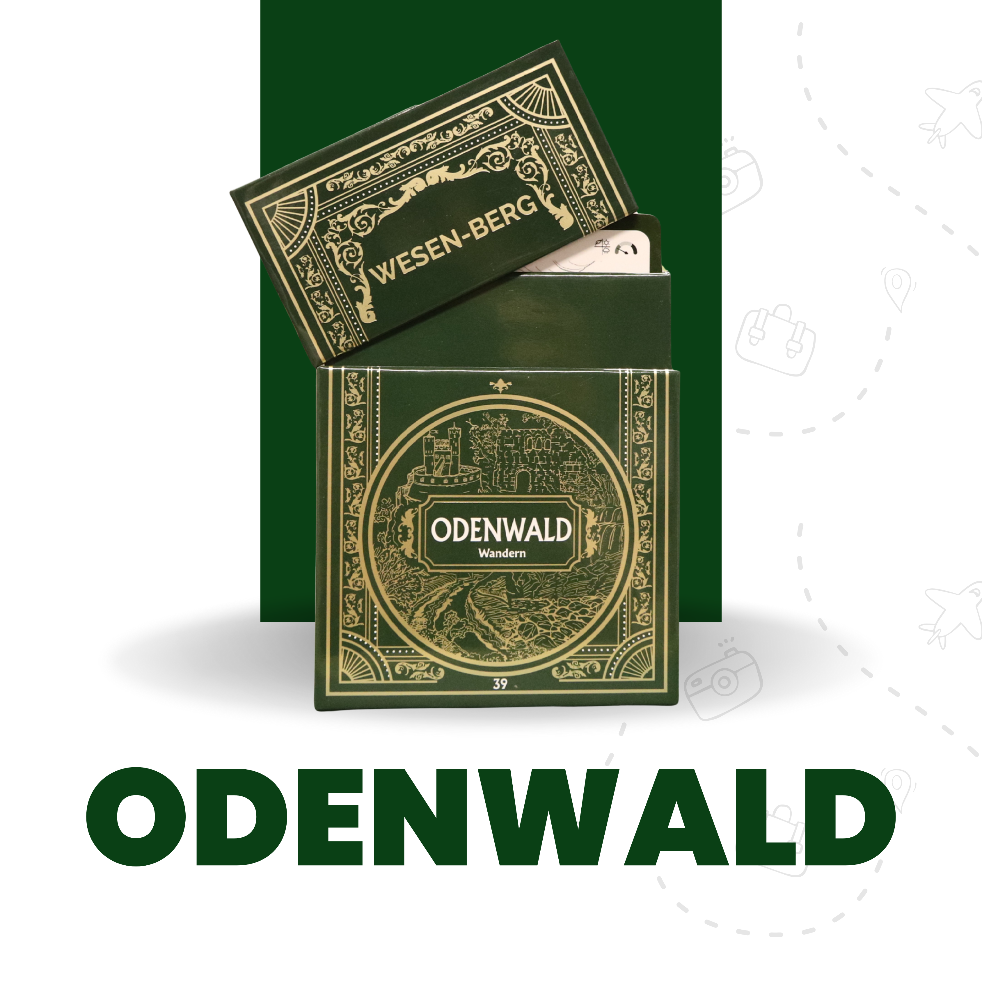 Wesenbergkarten - Wandern im Odenwald