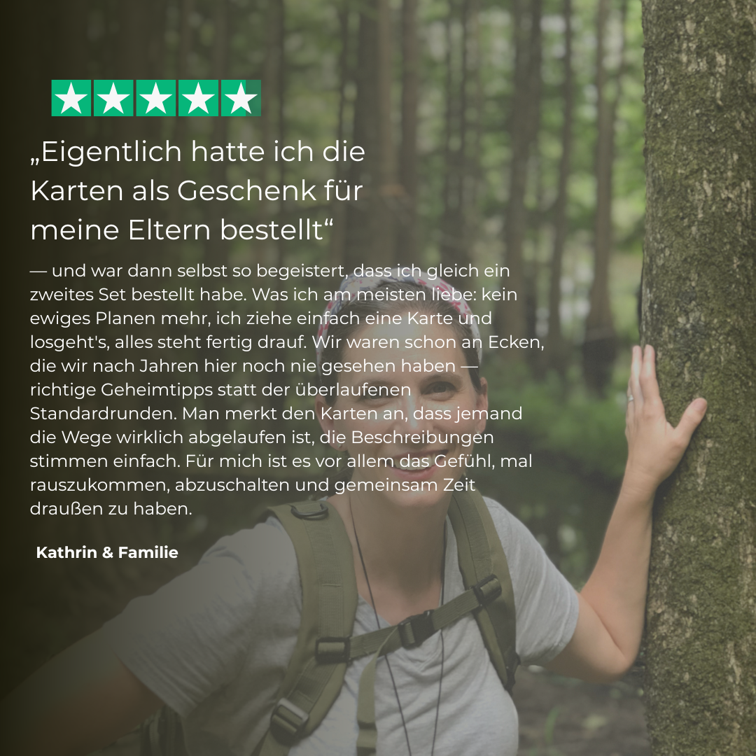 Wesenbergkarten - Wandern im Thüringer Wald