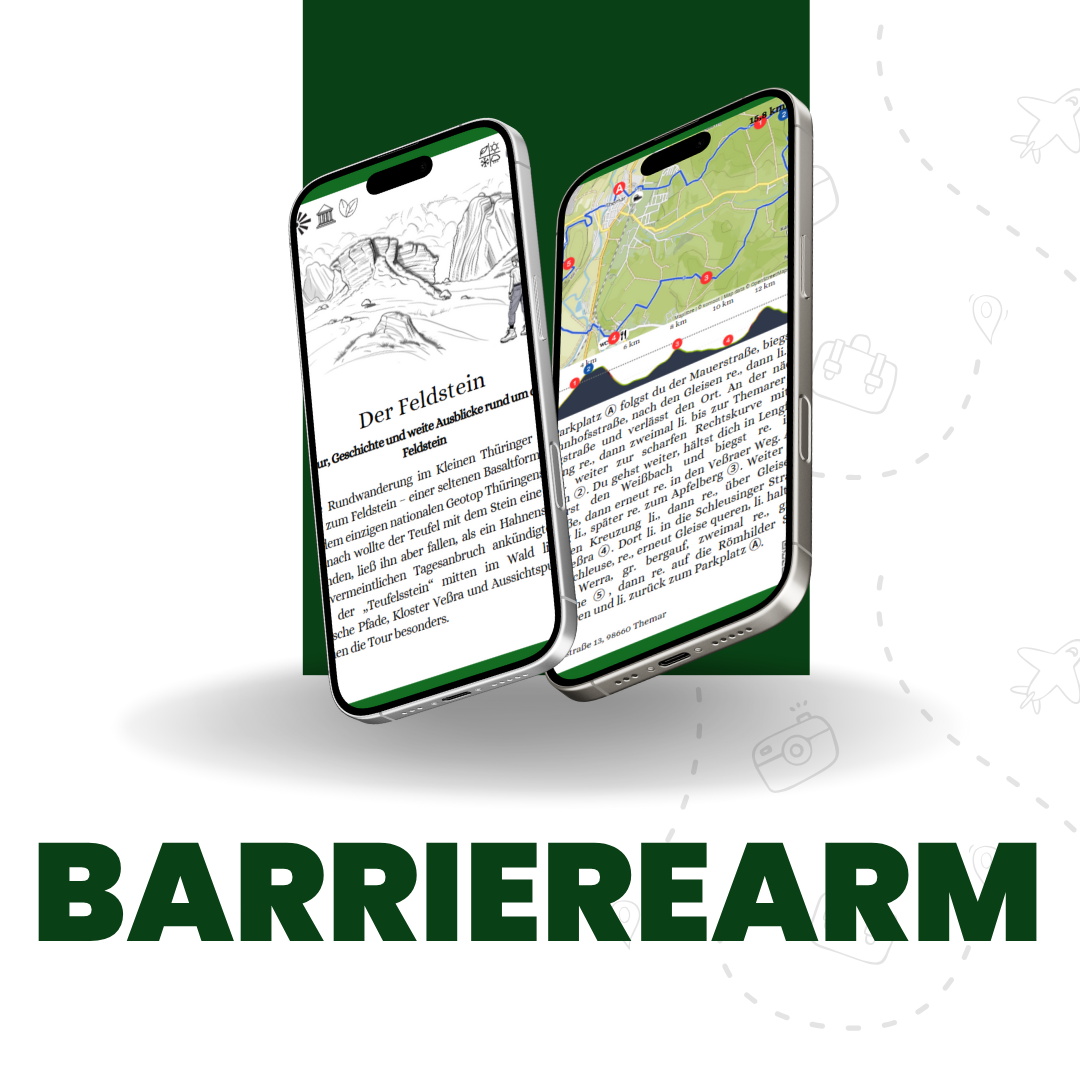 Komplett Set Barrierearme Wesenbergkarten - Wandern im Harz (Beta-Version)