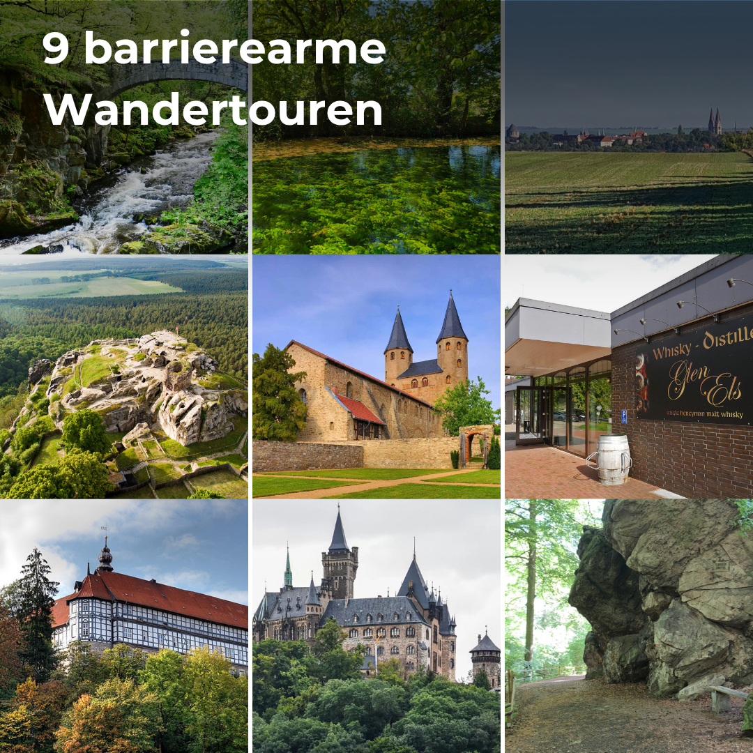 Komplett Set Barrierearme Wesenbergkarten - Wandern im Harz (Beta-Version)