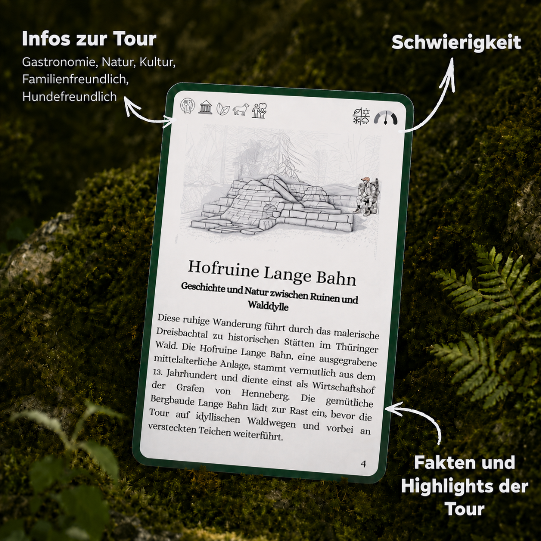 Wesenbergkarten - Wandern im Thüringer Wald