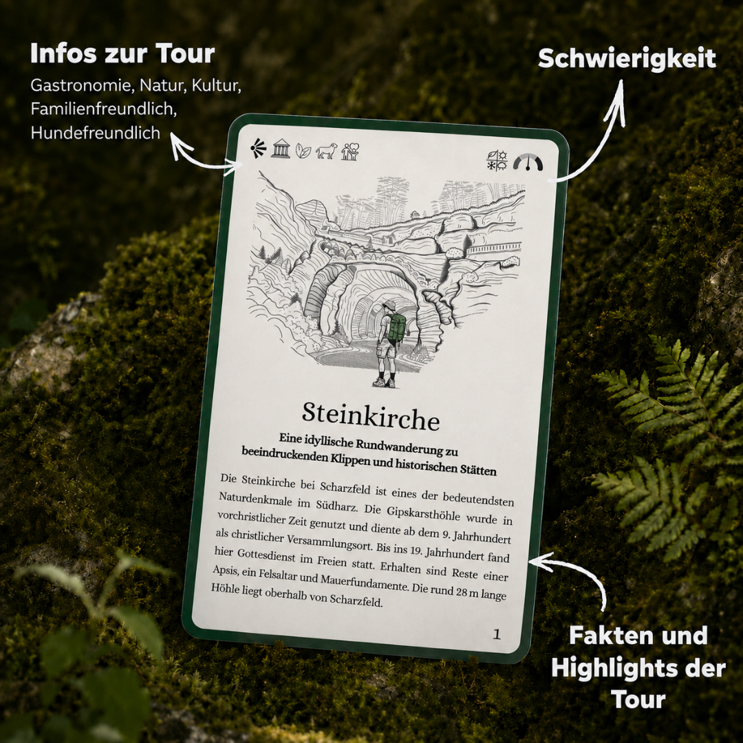 Wesenbergkarten - Wandern im Harz