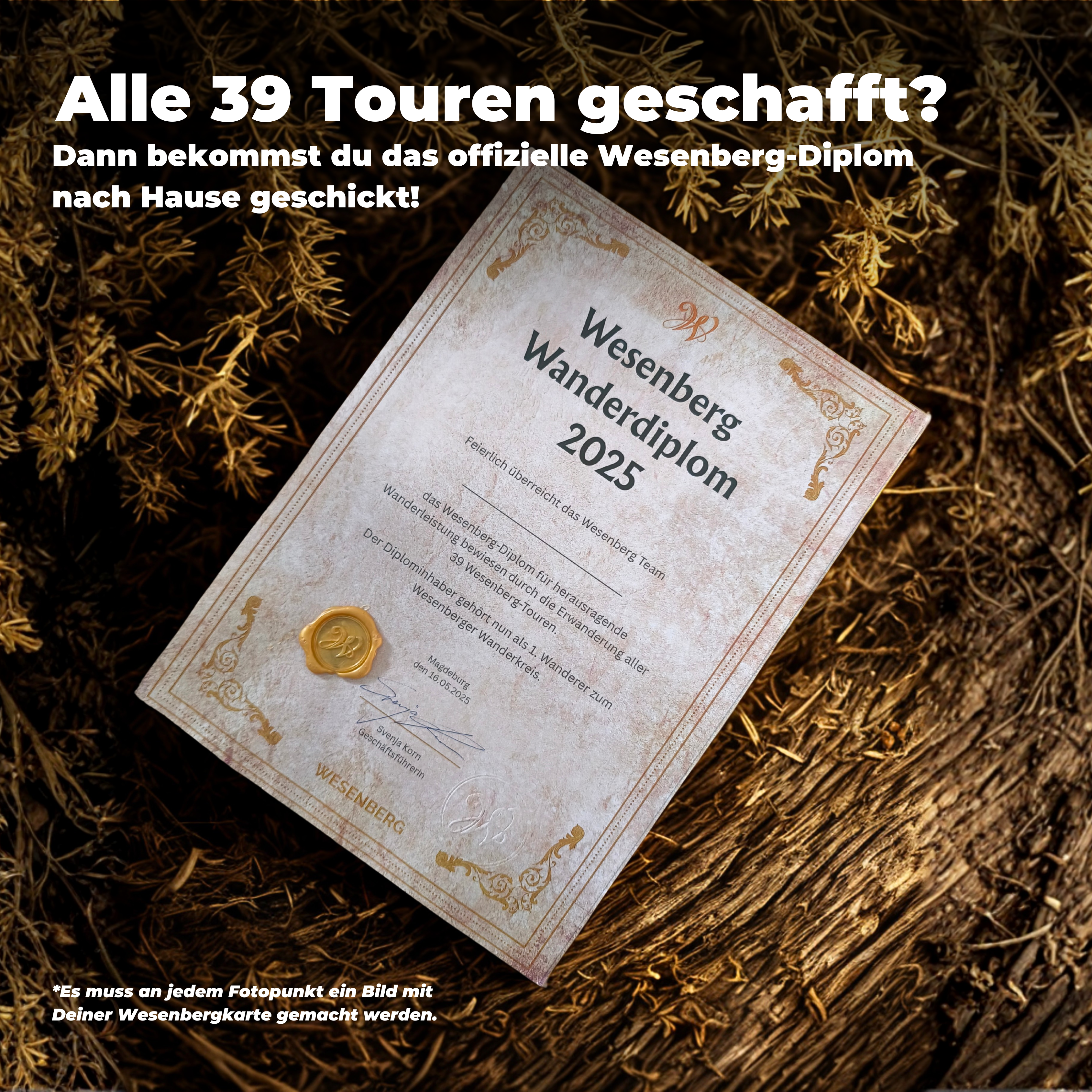 Wesenbergkarten - Wandern im Thüringer Wald