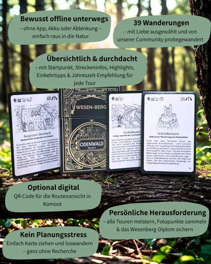 Wesenbergkarten - Wandern im Odenwald