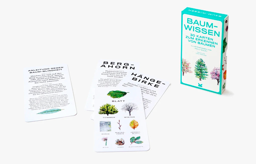 Baum-Wissen | 30 Karten zum Erkennen von Bäumen