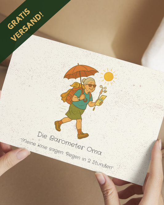 Wesenberg Postkarten – Wandertypen Edition