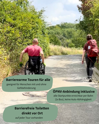 Komplett Set Barrierearme Wesenbergkarten - Wandern im Harz (Beta-Version)