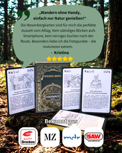 Wesenbergkarten - Wandern im Odenwald