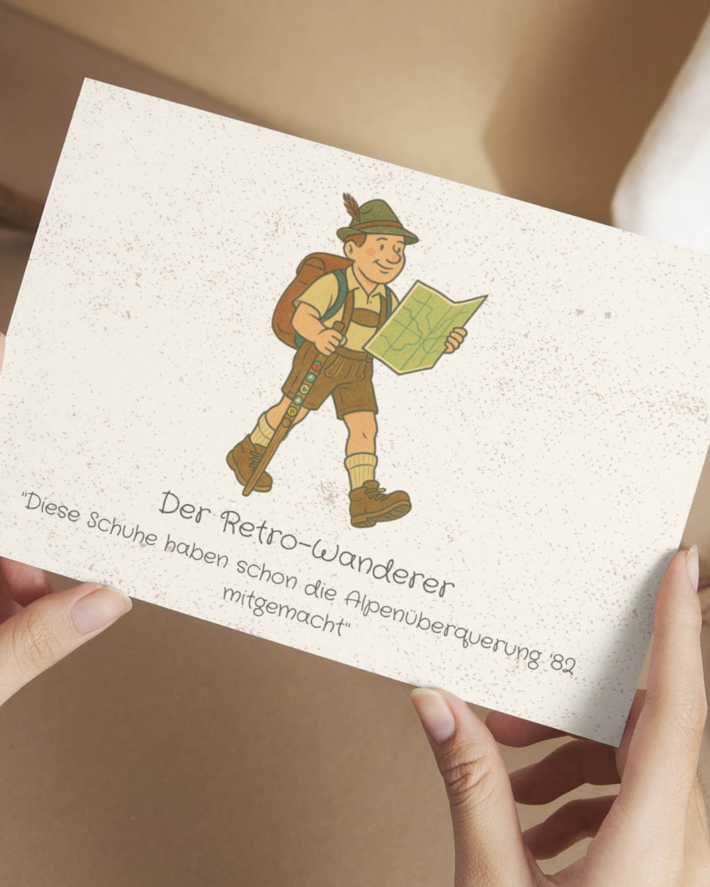 Wesenberg Postkarten – Wandertypen Edition