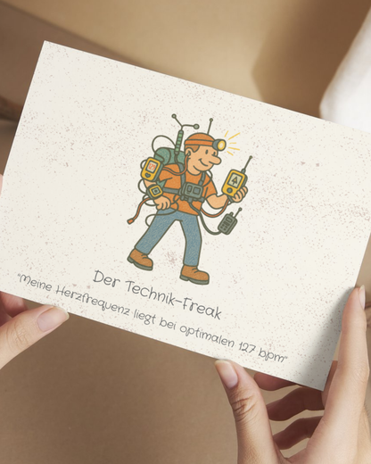 Wesenberg Postkarten – Wandertypen Edition