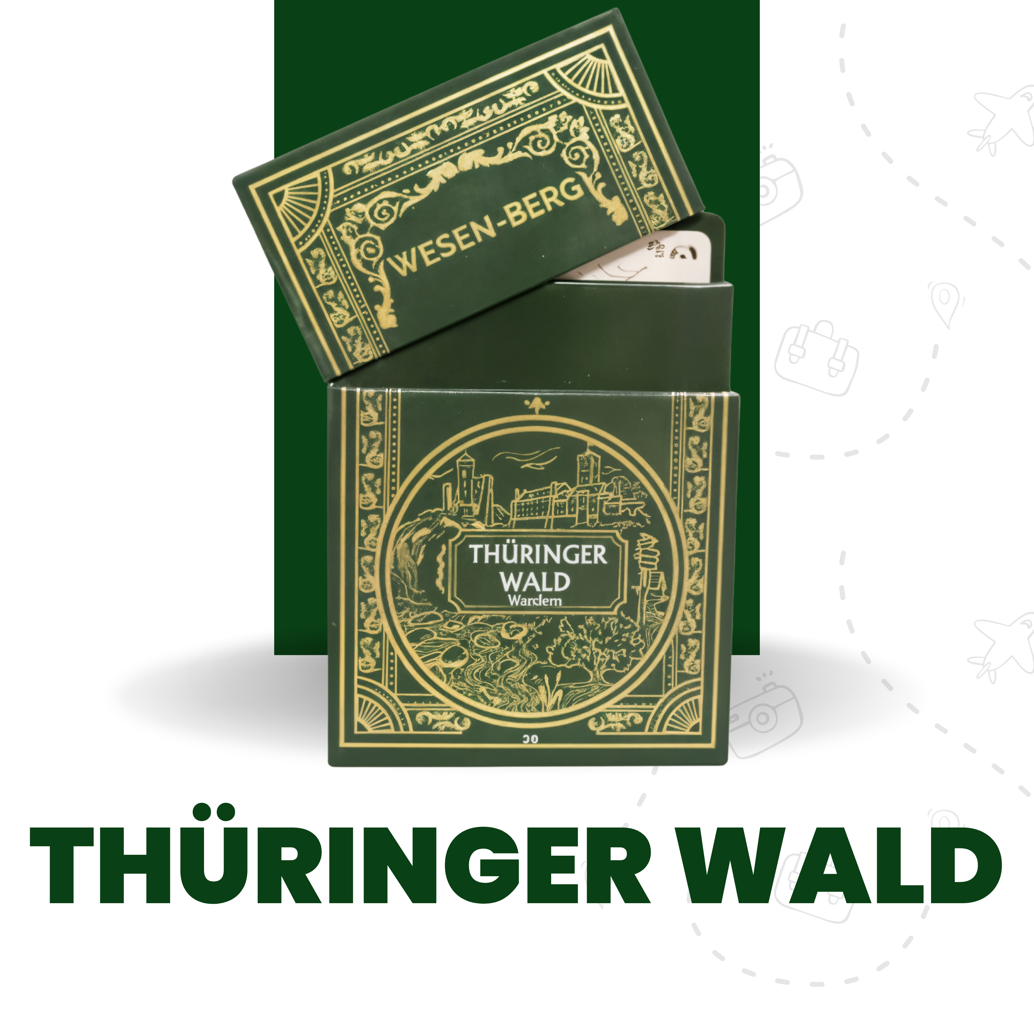 Wesenbergkarten - Wandern im Thüringer Wald