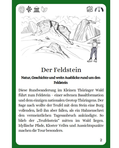 Wesenbergkarten - Wandern im Thüringer Wald