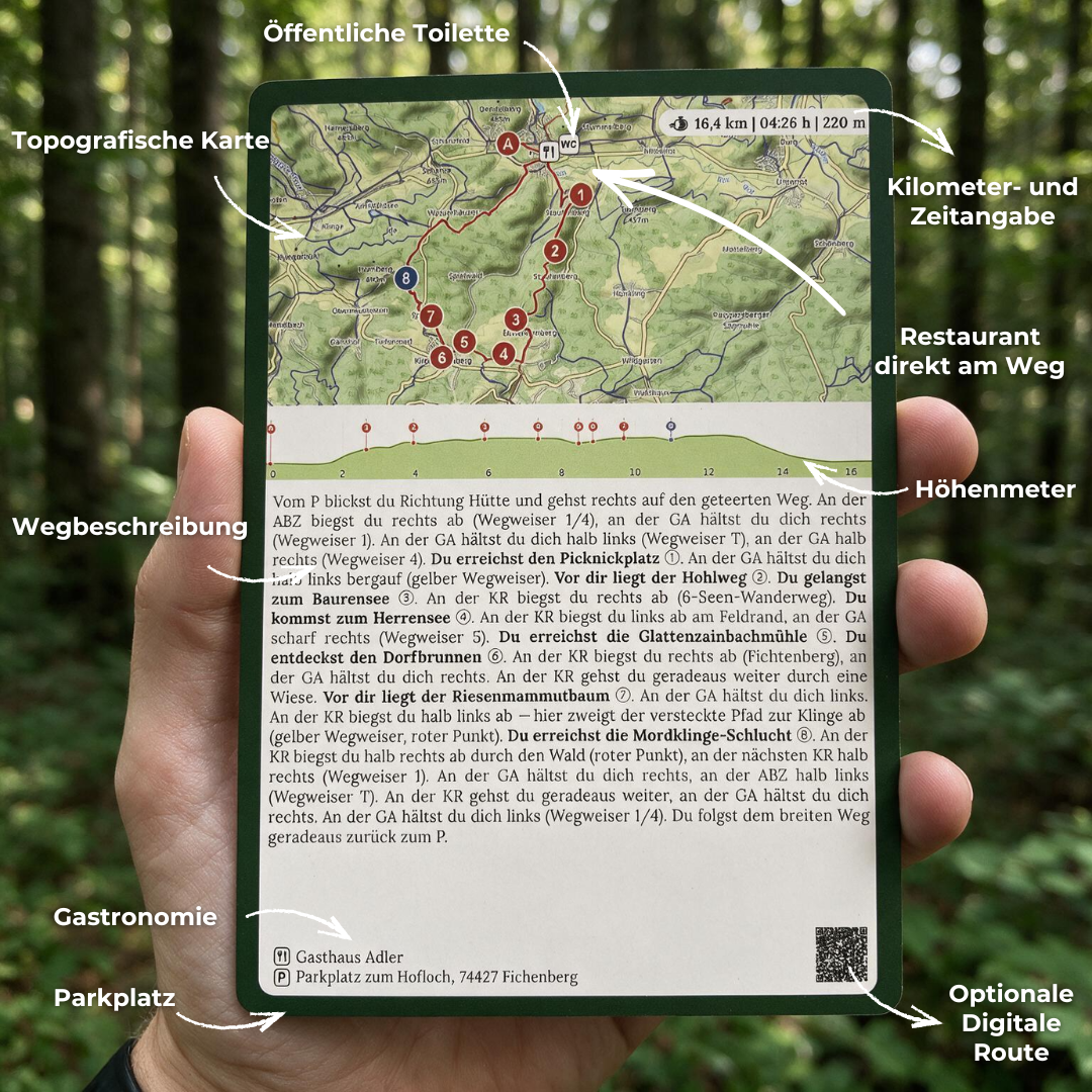 Wesenbergkarten - Wandern im Vogtland
