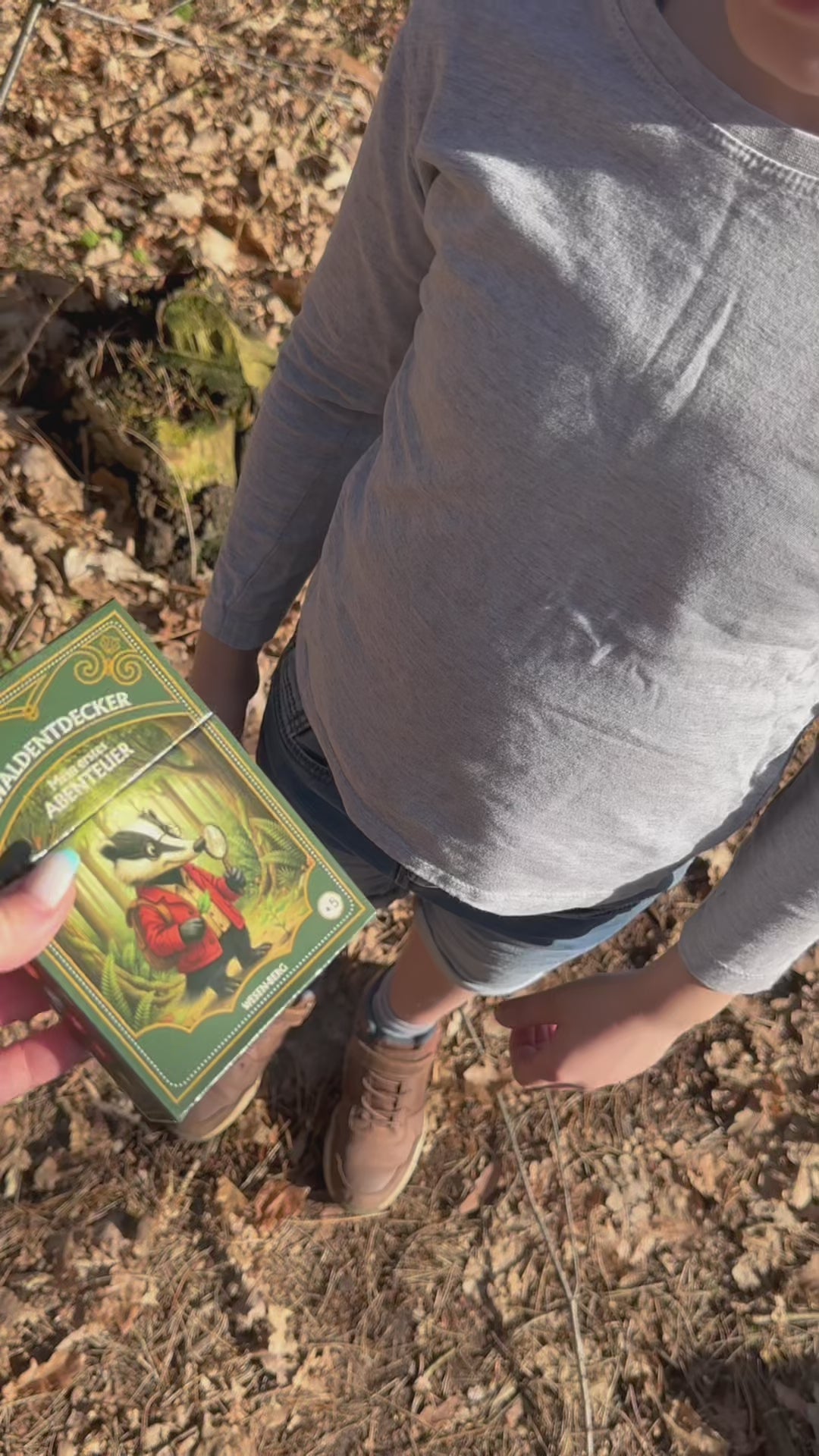 Entdeckerkarten für Kinder - Natur entdecken mit Dieter dem Dachs
