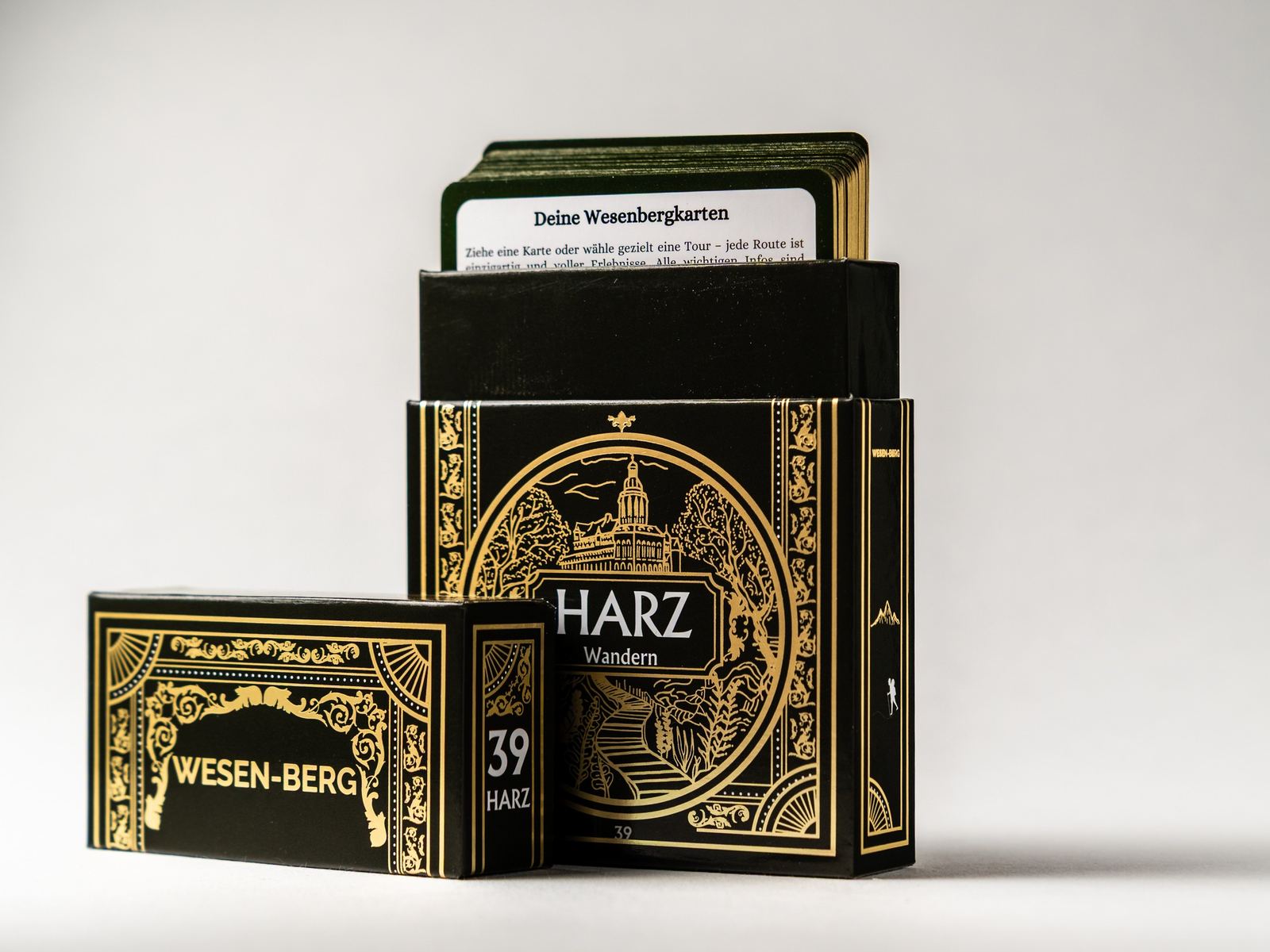 Wesenbergkarten Harz, Box mit 39 Karten