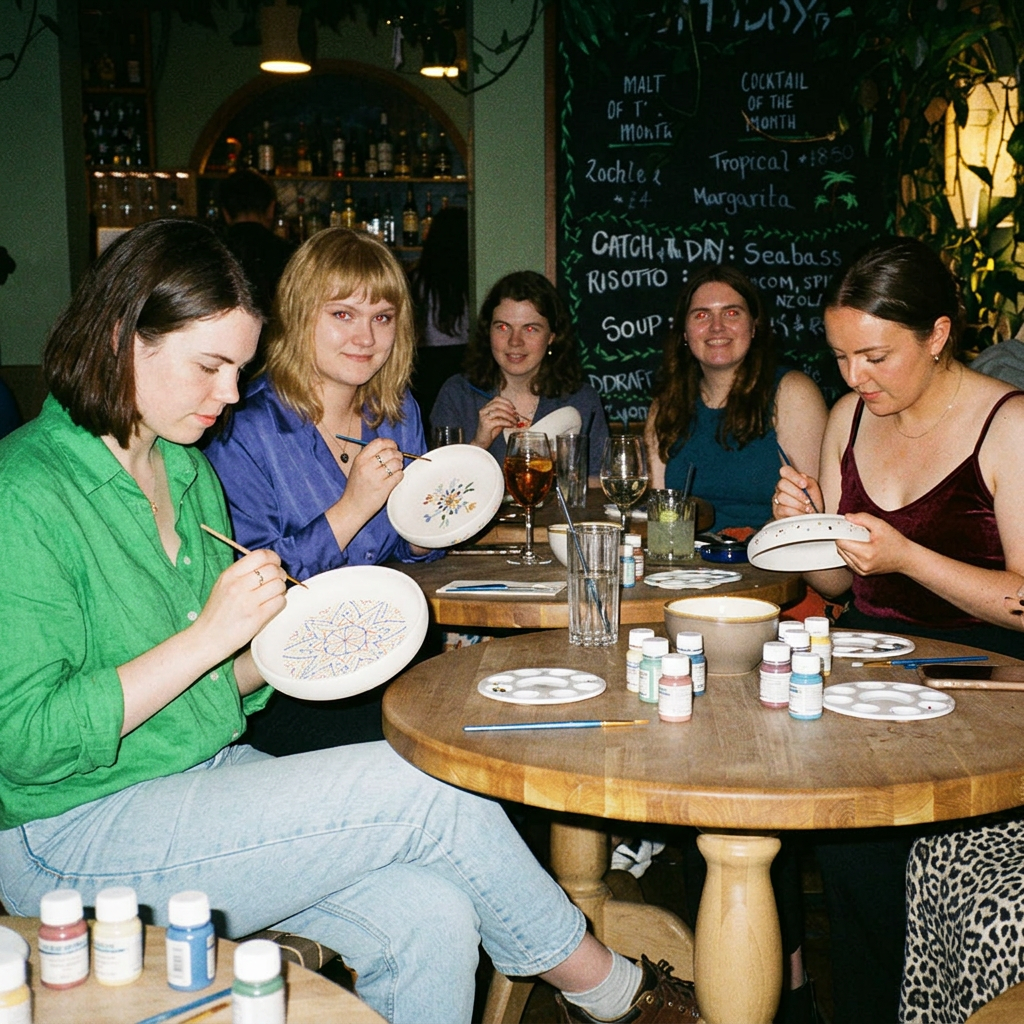 Wesenberg Keramik Atelier - Geburtstagsrunde mit Cocktails